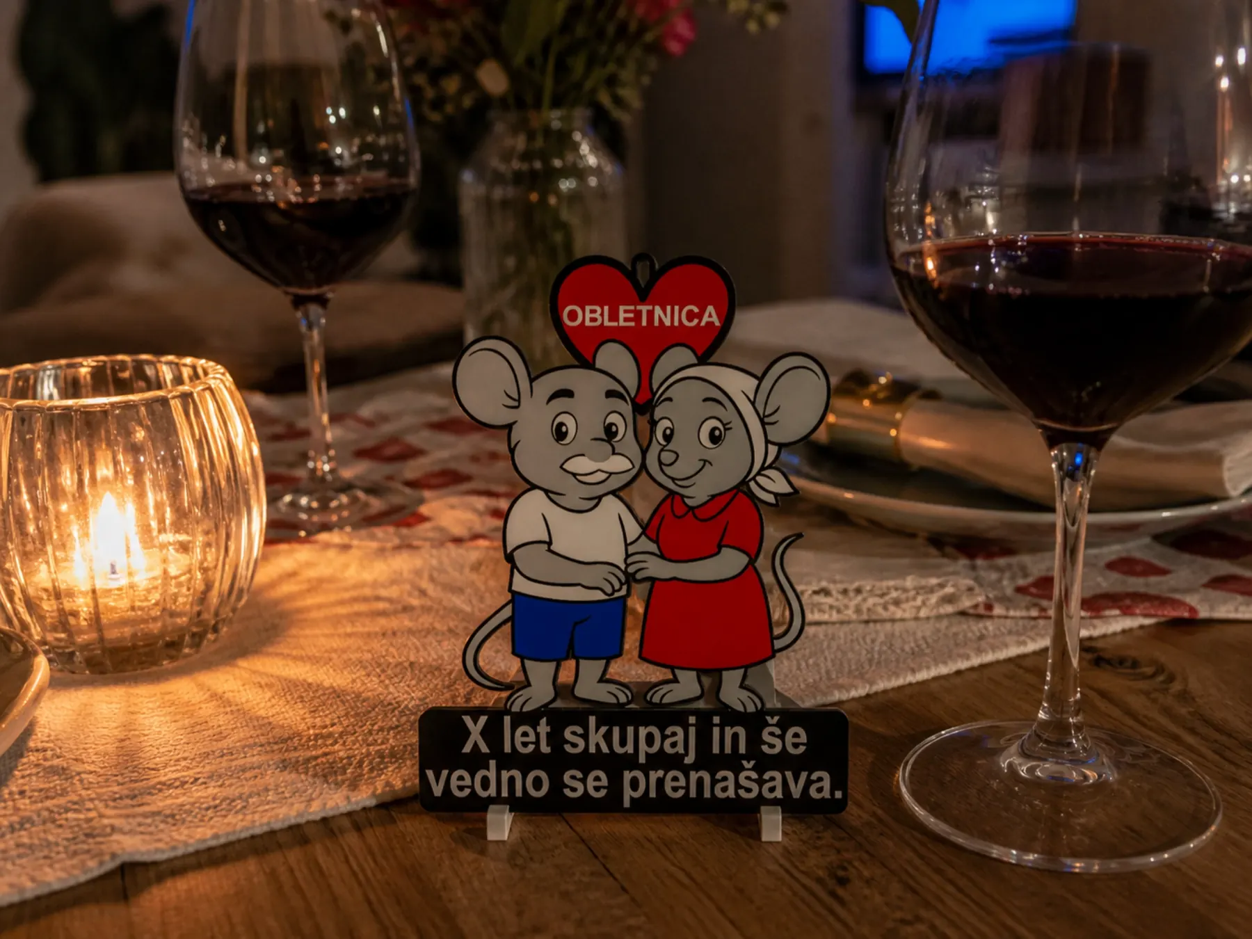 Ideja za uporabo personaliziranega 3D izdelka kot darilo