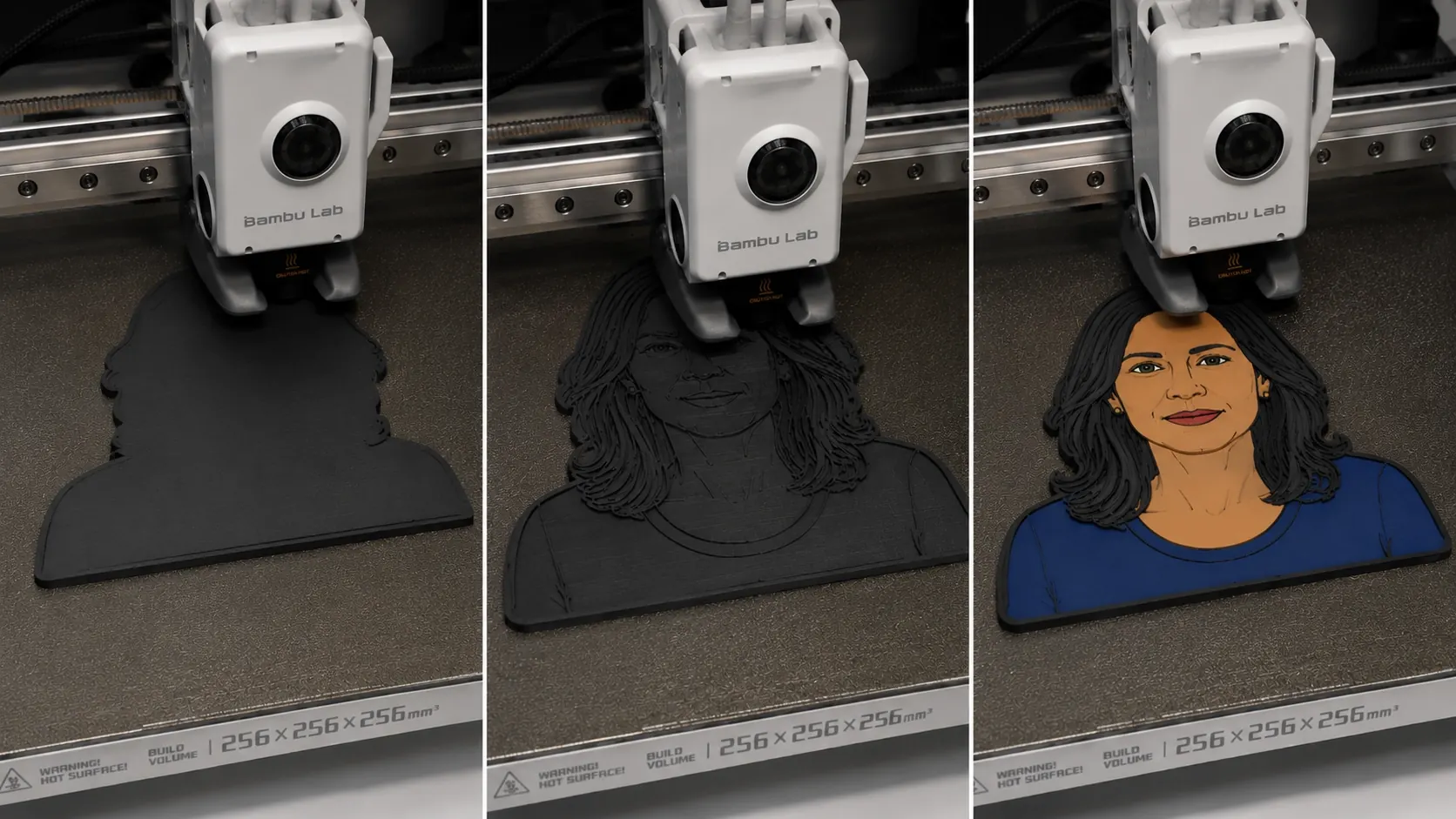 Večbarvni 3D tisk na Bambu Lab sistemu